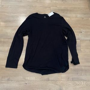 Men’s H&M L/S Longfit Black Shirt (Large)